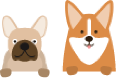 犬のイラスト