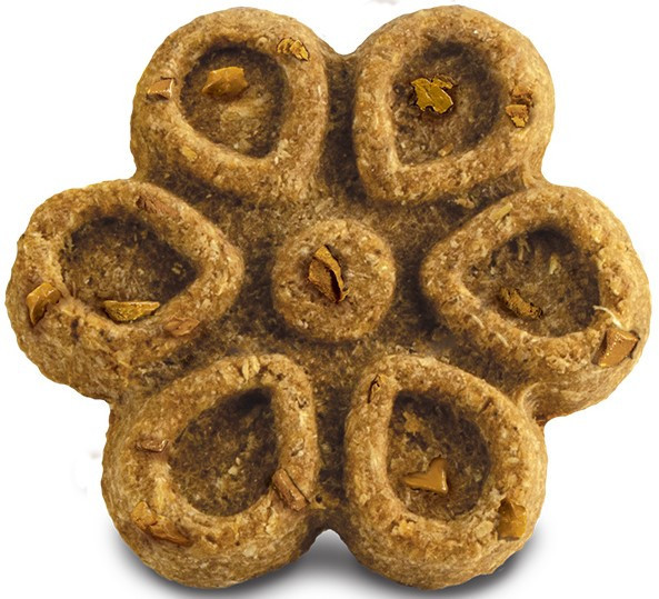 フルタブル　ビッギーズ　リアルピーナツバター＆バナナ　454ｇ　大きなお花の形のクッキー