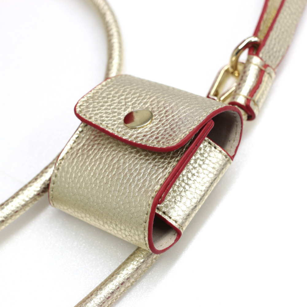 Golden Leash by Moshiqa - Luxury Pet Accessory