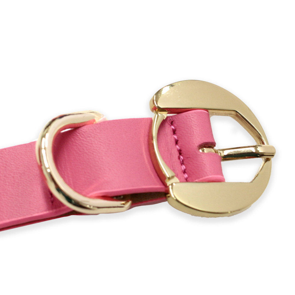 Metapink Bow Dog Collar