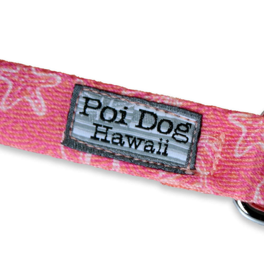 【poi dog hawaii】Poi Dog 4 ft Leash Coral Seashells Medium