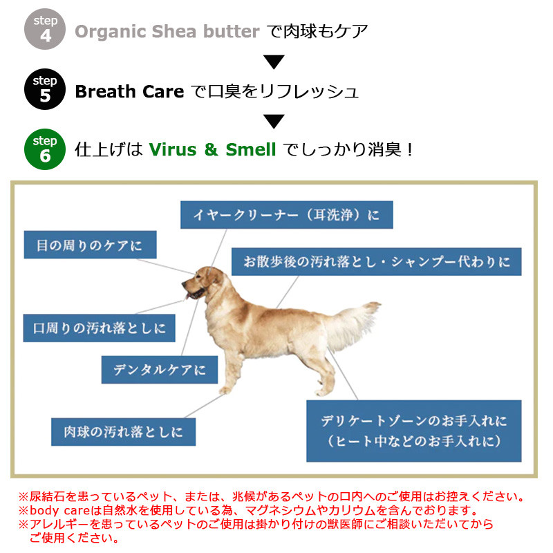 Pet-Cool Body Care スプレー【臭い汚れ対策に】300ml