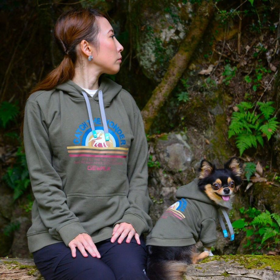 HORIZON HOODIE　【XS S M】  犬  GEWALK    ジャケット