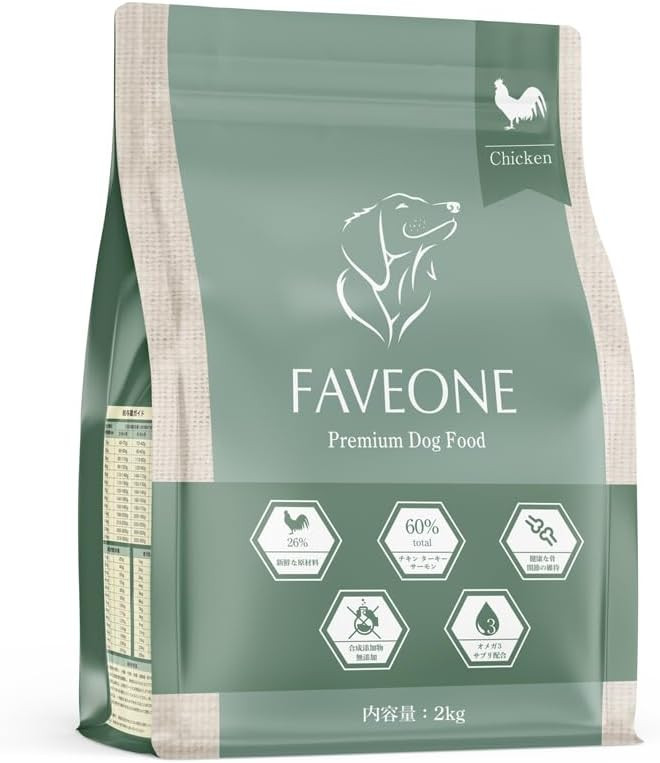 全犬種・全年齢対応 ミシュワンドッグフード2kg グレインフリー