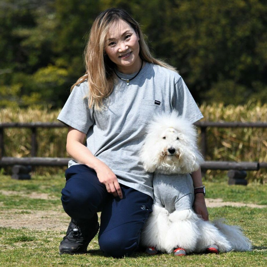 グラフィックＴシャツロゴ【XL】  犬  GEWALK  ジウォーク  Tシャツ・カットソー