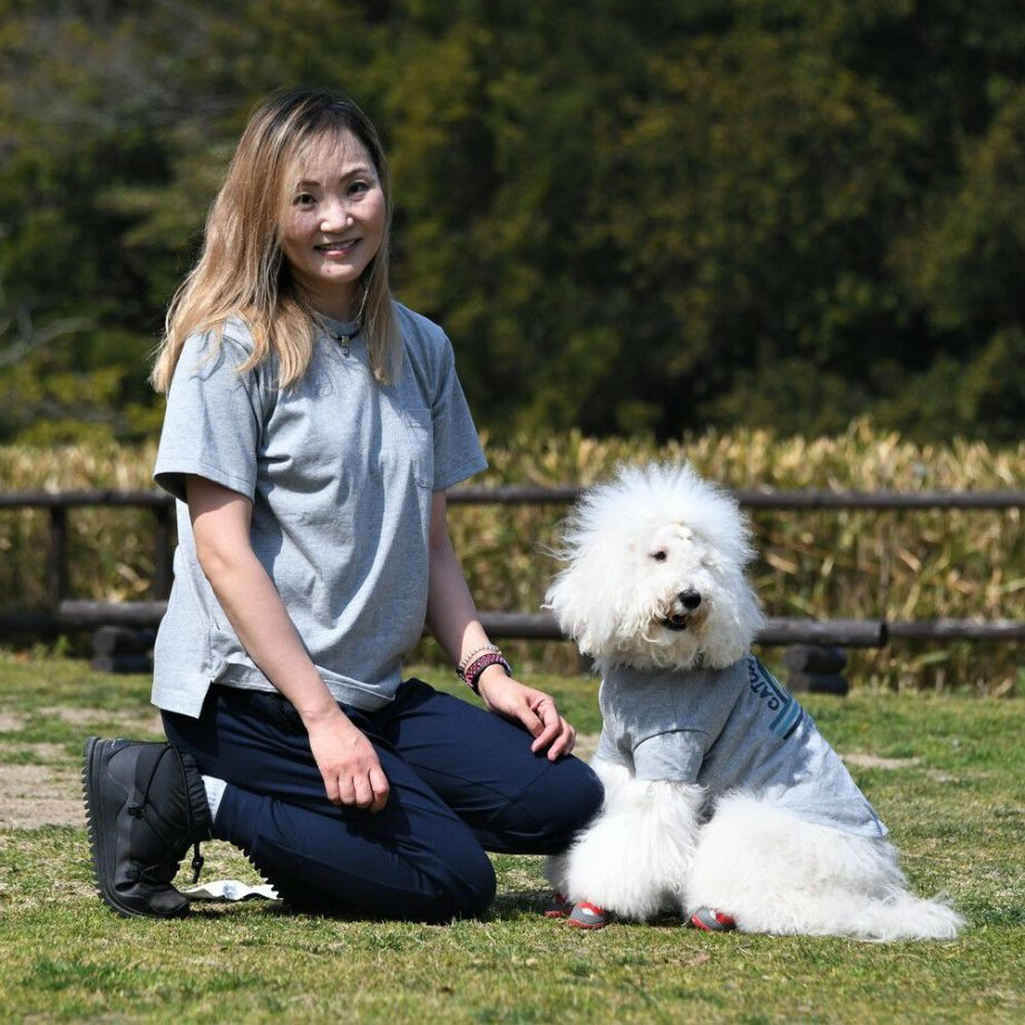 グラフィックＴシャツロゴ【XL】  犬  GEWALK  ジウォーク  Tシャツ・カットソー