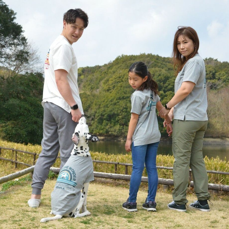 グラフィックＴシャツロゴ【XL】  犬  GEWALK  ジウォーク  Tシャツ・カットソー