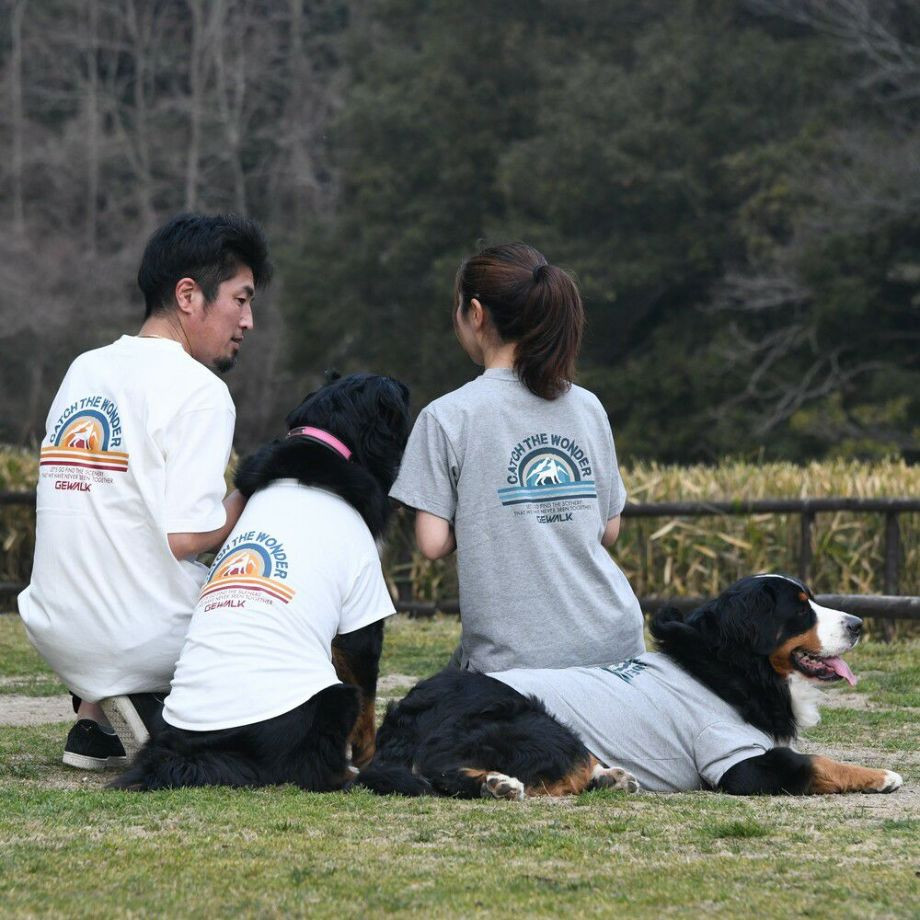 グラフィックＴシャツロゴ【3XL】  犬  GEWALK  ジウォーク  Tシャツ・カットソー