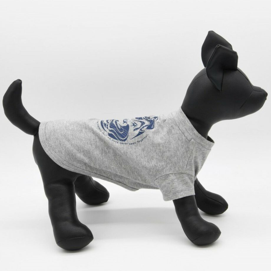 LGE530 サーフウエーブバックプリント　Ｔシャツ 【BMブルドッグ専用サイズ】  犬  GEWALK  ジウォーク  Tシャツ・カットソー