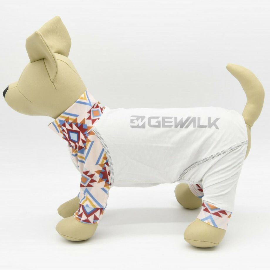 LGE534 ネイティブプリント マイナス　フリージング　ロンパース【DS】【DM】ダックスフンド専用サイズ ラッシュガード  犬  GEWALK  ジウォーク  ロンパース