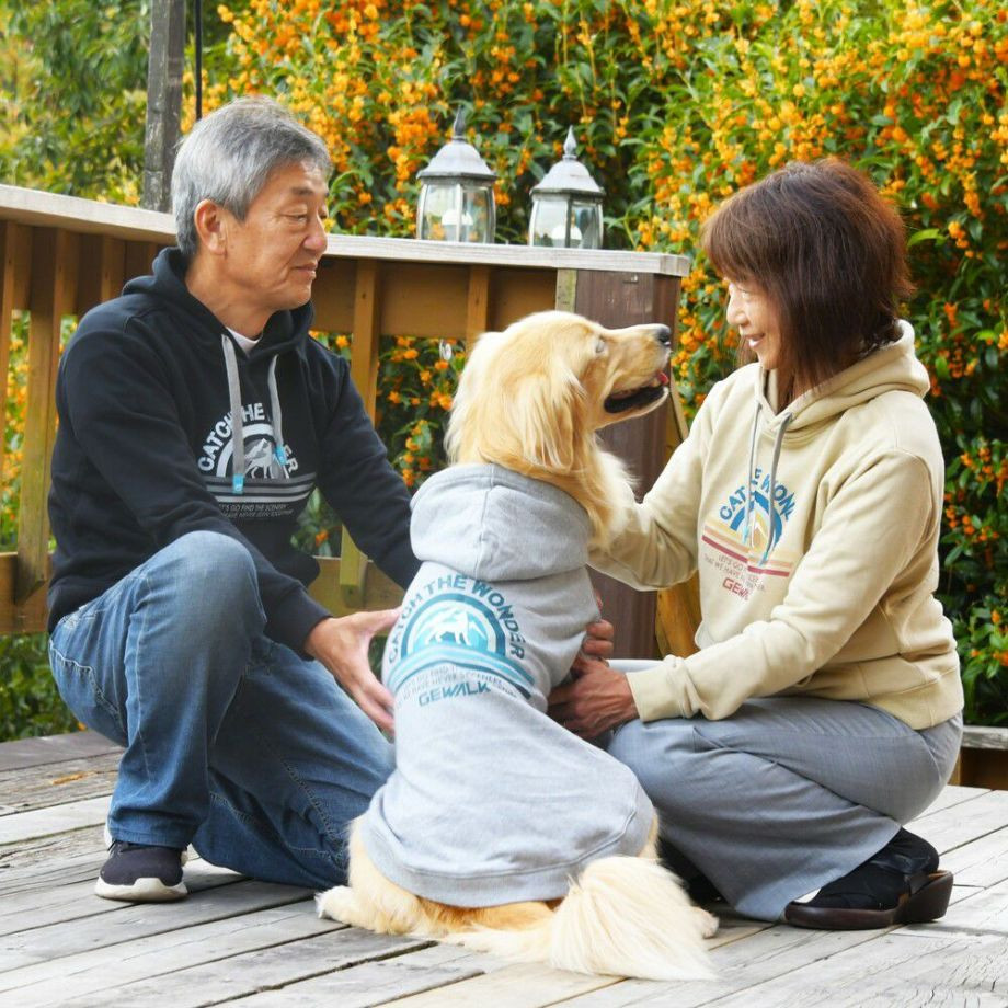 HORIZON HOODIE【XS S】  犬  GEWALK    スウェット・パーカー_オーナー用