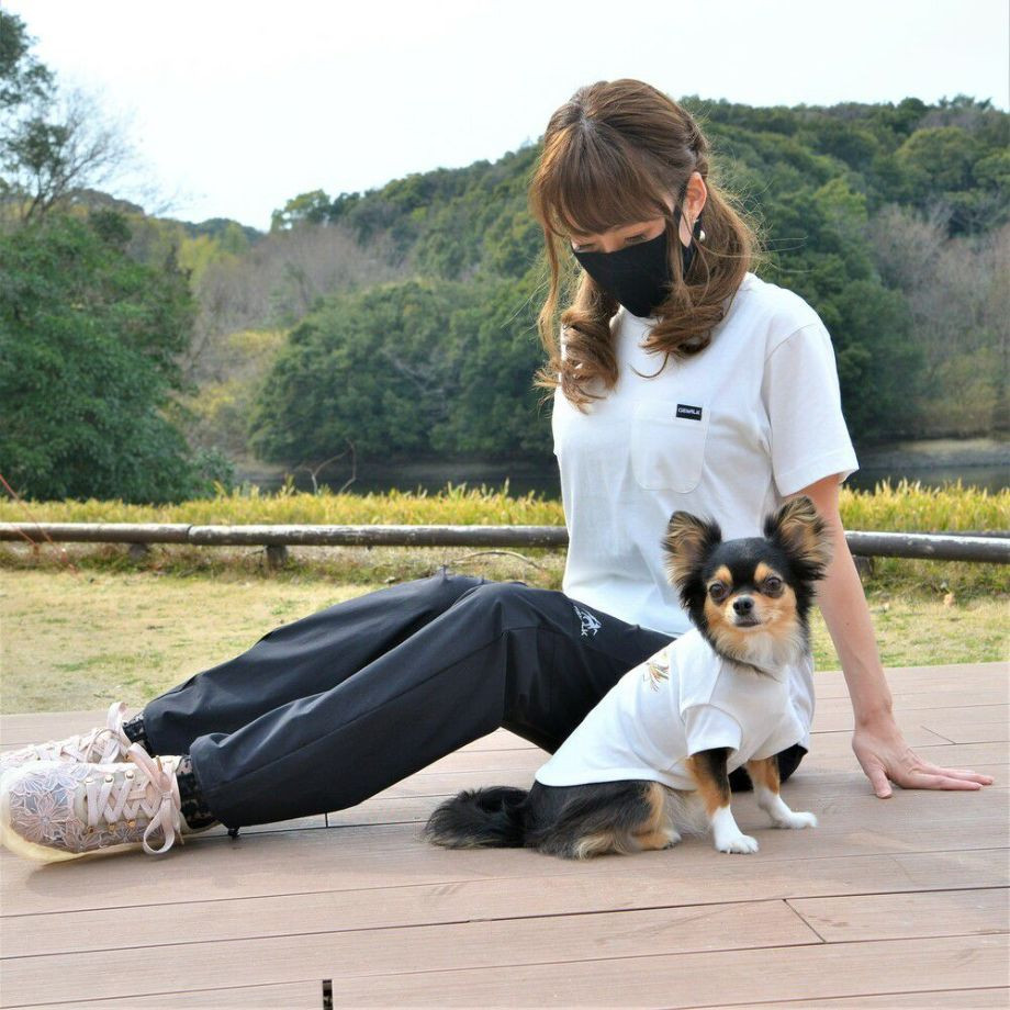 グラフィック　Tシャツ　フィッシング 【S M L LL】  犬  GEWALK    Tシャツ_オーナー用