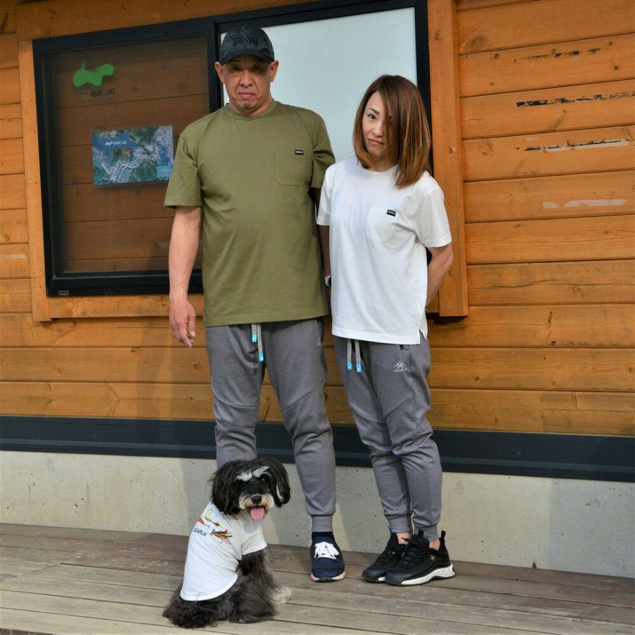 グラフィック　Tシャツ　フィッシング 【S M L LL】  犬  GEWALK    Tシャツ_オーナー用