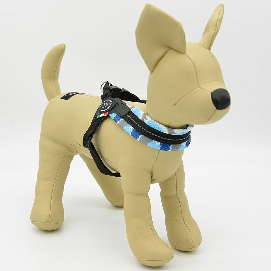 フィッビア　アジャスタブルタイプ　メッシュカモ【1号　1.5号】  犬  TRE PONTI  トレポンティ  ハーネス