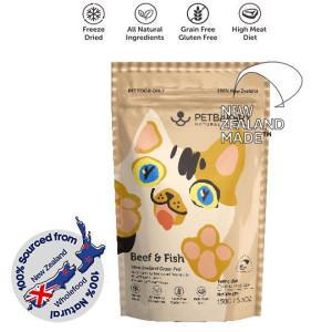 Beef & Fish New Zealand Grass-Fed ビーフ＆フィッシュ / For Cats（内容量：150g）